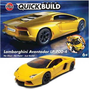 Airfix Lamborghini Aventador Yellow Model Kit - QUICKBUILD Airfix Lamborghini Aventador Yellow Model Kit - QUICKBUILD