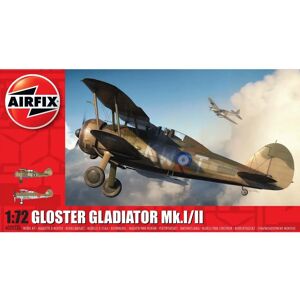 Airfix Gloster Gladiator Mk.I/Mk.II Modelbouwset - 1:72 Airfix Gloster Gladiator Mk.I/Mk.II Modelbouwset - 1:72