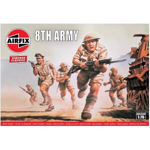 Airfix British 8th Army 1:72 Scale Model Figures - Vintage Classics Airfix British 8th Army 1:72 Scale Model Figures - Vintage Classics