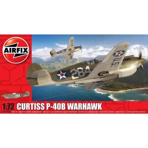 Airfix Model Kit - P-40B Warhawk 1:72 WWII Fighter Plane Airfix Model Kit - P-40B Warhawk 1:72 WWII Fighter Plane
