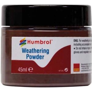 Poudre d'altération Terre Sombre Humbrol - 45ml - Produit de vieillissement - Publicité Poudre d'altération Terre Sombre Humbrol - 45ml - Produit de vieillissement - Publicité