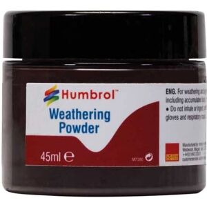 Poudre d'intempéries noire Humbrol 45ml - Produit de vieillissement - Publicité Poudre d'intempéries noire Humbrol 45ml - Produit de vieillissement - Publicité