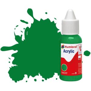 Humbrol Emerald Green - Model Paint - Acrylic - Gloss - 14ml Humbrol Emerald Green - Model Paint - Acrylic - Gloss - 14ml