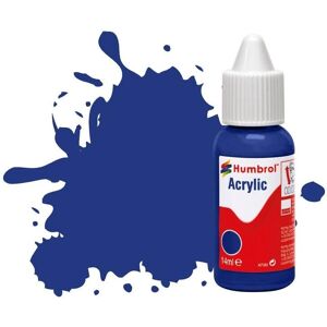 Humbrol Blue Acrylic Model Paint - Matt - 14ml Dropper Humbrol Blue Acrylic Model Paint - Matt - 14ml Dropper