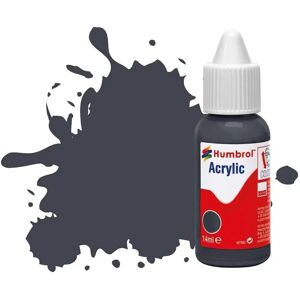 Humbrol Dark Grey Acrylic Paint - Matt - 14ml - Model Paint Humbrol Dark Grey Acrylic Paint - Matt - 14ml - Model Paint