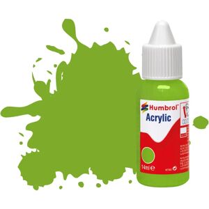Humbrol HumbDB0038 Lime Gloss Acrylic Model Paint - 14ml Humbrol HumbDB0038 Lime Gloss Acrylic Model Paint - 14ml