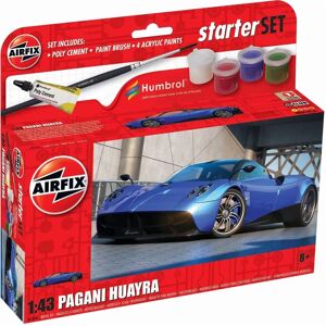 Kit Modèle Pagani Huayra 1:43 Airfix - Bleu - Publicité Kit Modèle Pagani Huayra 1:43 Airfix - Bleu - Publicité
