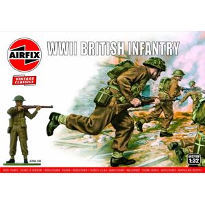 Airfix Britse Infanterie WWII Figurine - 1:32 Schaal Airfix Britse Infanterie WWII Figurine - 1:32 Schaal