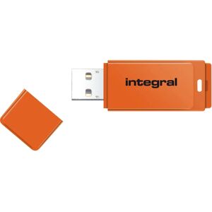 Integral 64GB Clé USB Neon Orange - USB Flash Drive - Publicité Integral 64GB Clé USB Neon Orange - USB Flash Drive - Publicité