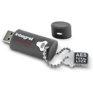 Integral Crypto 8GB FIPS Encrypted USB 3.0 - Secure Flash Drive Integral Crypto 8GB FIPS Encrypted USB 3.0 - Secure Flash Drive