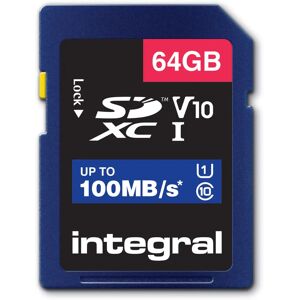 Integral High-Speed V10 SD - SDHC 16GB - Publicité Integral High-Speed V10 SD - SDHC 16GB - Publicité