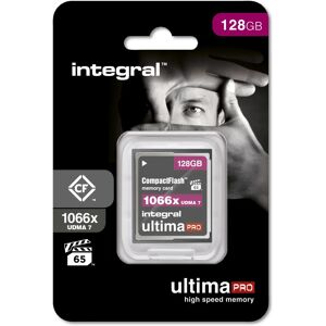 Integral 128GB UltimaPro CompactFlash - Carte mémoire rapide Integral 128GB UltimaPro CompactFlash - Carte mémoire rapide