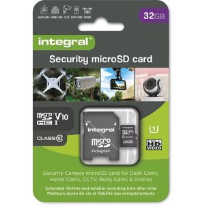 Integral 32GB MicroSDHC V30 U3 Class 10 - Memory Card Integral 32GB MicroSDHC V30 U3 Class 10 - Memory Card