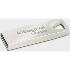 Clé USB Integral INFD128GBARC - USB Type-A 2.0 - Argent - Publicité Clé USB Integral INFD128GBARC - USB Type-A 2.0 - Argent - Publicité