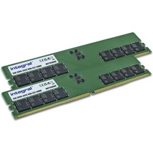 Integral 64GB DDR5 5600MHz Geheugenmodule - Soort Geheugen Integral 64GB DDR5 5600MHz Geheugenmodule - Soort Geheugen