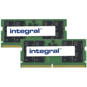 Integral 64GB DDR5 RAM Kit - 2x32GB - 4800MHz - Non-ECC Integral 64GB DDR5 RAM Kit - 2x32GB - 4800MHz - Non-ECC