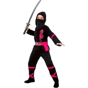 Wicked Power Ninja Costume - Kids Black/Pink Wicked Power Ninja Costume - Kids Black/Pink