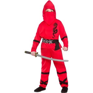 Wicked Costumes Ninja Power Red - Children's Ninja Costume Wicked Costumes Ninja Power Red - Children's Ninja Costume