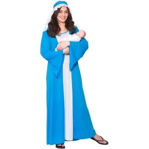 Wicked Virgin Mary Costume - Nativity Christmas Dress & Headpiece Wicked Virgin Mary Costume - Nativity Christmas Dress & Headpiece