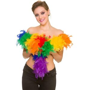 Wicked Rainbow Feather Boa - Unisex Accessory Wicked Rainbow Feather Boa - Unisex Accessory