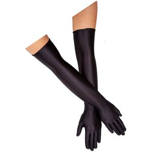 e-Carnavalskleding.nl Long Black Satin Gloves - Gloves e-Carnavalskleding.nl Long Black Satin Gloves - Gloves