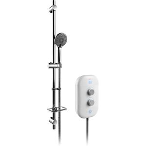 Akw Itherm White 8.5kW Thermostatic Electric Shower - Akw Itherm White 8.5kW Thermostatic Electric Shower -