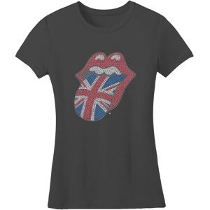 The Rolling Stones Union Jack Tongue Grey T-shirt The Rolling Stones Union Jack Tongue Grey T-shirt