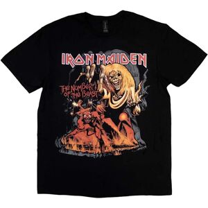 Iron Maiden Numéro de la Bête T-shirt Graphique - T-shirt Iron Maiden Numéro de la Bête T-shirt Graphique - T-shirt