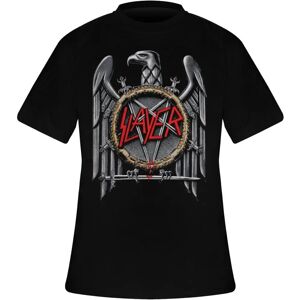 Slayer Black T-Shirt - Silver Eagle Official Band Merch Slayer Black T-Shirt - Silver Eagle Official Band Merch