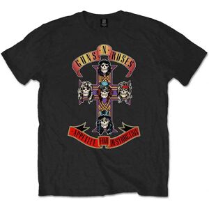 Guns N' Roses Schwarzes Großes T-Shirt Guns N' Roses Schwarzes Großes T-Shirt