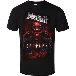 Tricou Judas Priest Epitaph Cornes Roșii Negru S Tricou Judas Priest Epitaph Cornes Roșii Negru S