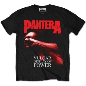Pantera Men's Red Vulgar Short Sleeve T-shirt - Display Power - T-shirt Pantera Men's Red Vulgar Short Sleeve T-shirt - Display Power - T-shirt