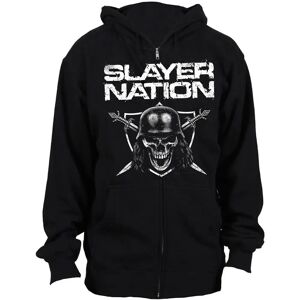 HeyRusty Slayer Unisex Hoodie - Slayer Nation Black - Long Sleeves - Rock Off HeyRusty Slayer Unisex Hoodie - Slayer Nation Black - Long Sleeves - Rock Off