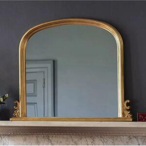 Gallery Direct Thornby Overmantle Wall Mirror - Gold - 94 x 118 - Wall Mirror Gallery Direct Thornby Overmantle Wall Mirror - Gold - 94 x 118 - Wall Mirror