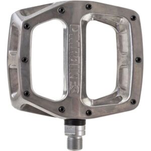 Pédale de vélo DMR Bikes V12 - Argent - Plat - VTT - Publicité Pédale de vélo DMR Bikes V12 - Argent - Plat - VTT - Publicité