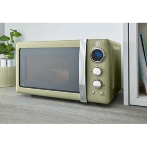 Swan SM22030GN - Green - Solo Microwave Swan SM22030GN - Green - Solo Microwave