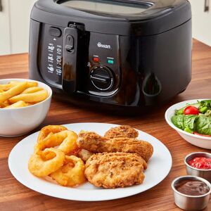 Swan SD6080BLKN - Black - Electric Deep Fat Fryer Swan SD6080BLKN - Black - Electric Deep Fat Fryer