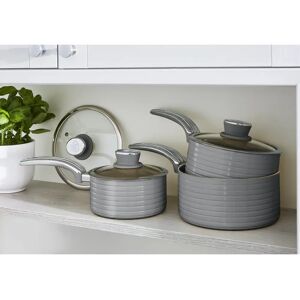Swan Grey Retro Pan Set - Pan Set Swan Grey Retro Pan Set - Pan Set