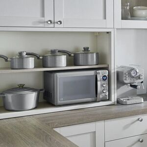 Swan Grey Retro Non-Stick Pan Set - Pan Set Swan Grey Retro Non-Stick Pan Set - Pan Set