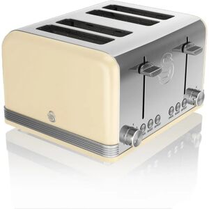 Swan ST19020CN - Cream - 4 Slice Toaster Swan ST19020CN - Cream - 4 Slice Toaster