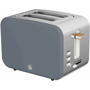 Swan ST14610GRYN - Grey - 2-Slice Toaster Swan ST14610GRYN - Grey - 2-Slice Toaster