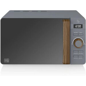 Swan SM22036GRYN - Grey - Solo Microwave Swan SM22036GRYN - Grey - Solo Microwave