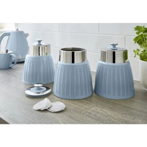 Swan White Nordic 3 Canisters Kitchen Storage Set - Tea Coffee Sugar Swan White Nordic 3 Canisters Kitchen Storage Set - Tea Coffee Sugar