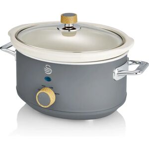 Swan Nordic 3.5L Slow Cooker - Grey Swan Nordic 3.5L Slow Cooker - Grey