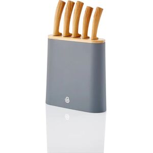Swan Nordic Knife Set 5-Pcs with Block - Kitchen Knife Collection Swan Nordic Knife Set 5-Pcs with Block - Kitchen Knife Collection
