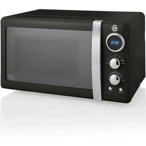 Swan SM22030LBN - Black - Microwave Swan SM22030LBN - Black - Microwave