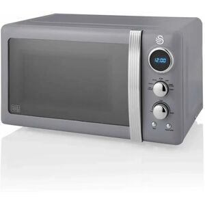 Swan SM22030LGRN - Grey - Microwave Swan SM22030LGRN - Grey - Microwave