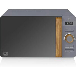 Swan SM22036GRYN - Grey - Solo Microwave Swan SM22036GRYN - Grey - Solo Microwave