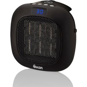 Swan Black SH27010N Fan Heater with 12 Hour Timer & LED Display Swan Black SH27010N Fan Heater with 12 Hour Timer & LED Display