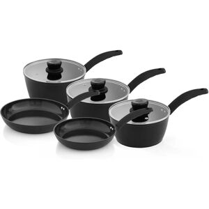 Swan Black Stealth 5-Piece Cookware Set - Cookware Set Swan Black Stealth 5-Piece Cookware Set - Cookware Set